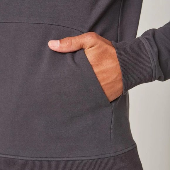 MPG Unwind Crew Neck Sweatshirt Pullover w/ Front Pocket - Asphalt - SIZE M NWOT - Picture 5 of 8